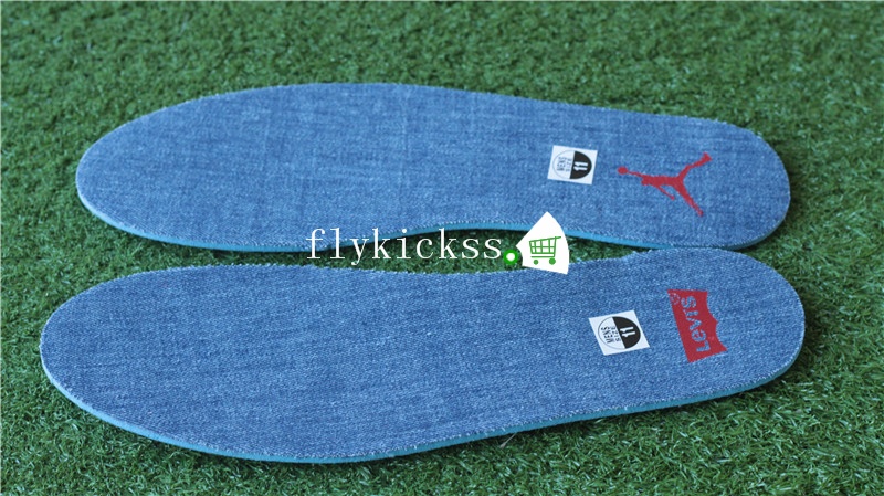 Levis X Authentic Air Jordan 11 Retro Denim